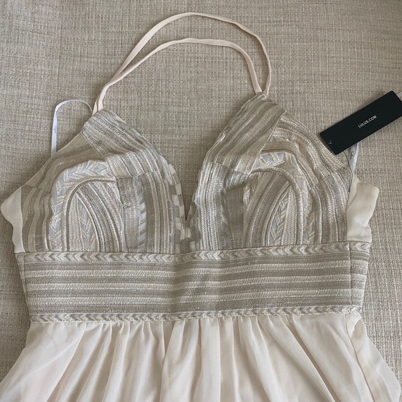 Lulu’s Savona Cream Embroidered Maxi Dress - Picture 7 of 8